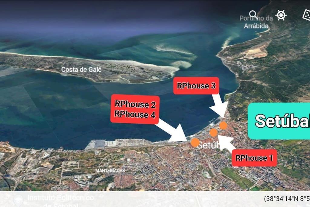 Setubal Rp House Apartamento Perto Do Mar E Comercio Na Luisa Todi Dış mekan fotoğraf